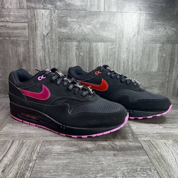 Nike Air Max 1 PRM Men's size 10 Valentine's Day Black HV2302-001 - Picture 7 of 9